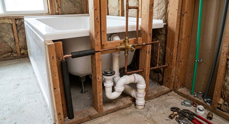 Large Bathtub Installation in Stamford, CT
